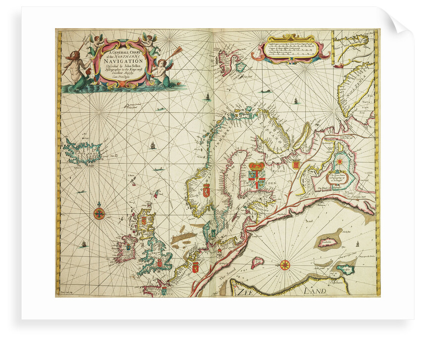A general chart of the northern navigation by John Seller