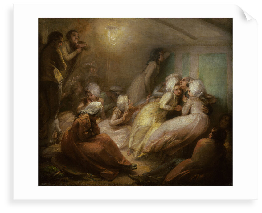 The wreck of the 'Halsewell', Indiaman, 1786 by Thomas Stothard
