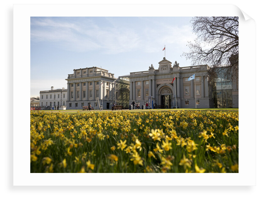 Exterior of the National Maritime Museum, Greenwich in spring by National Maritime Museum