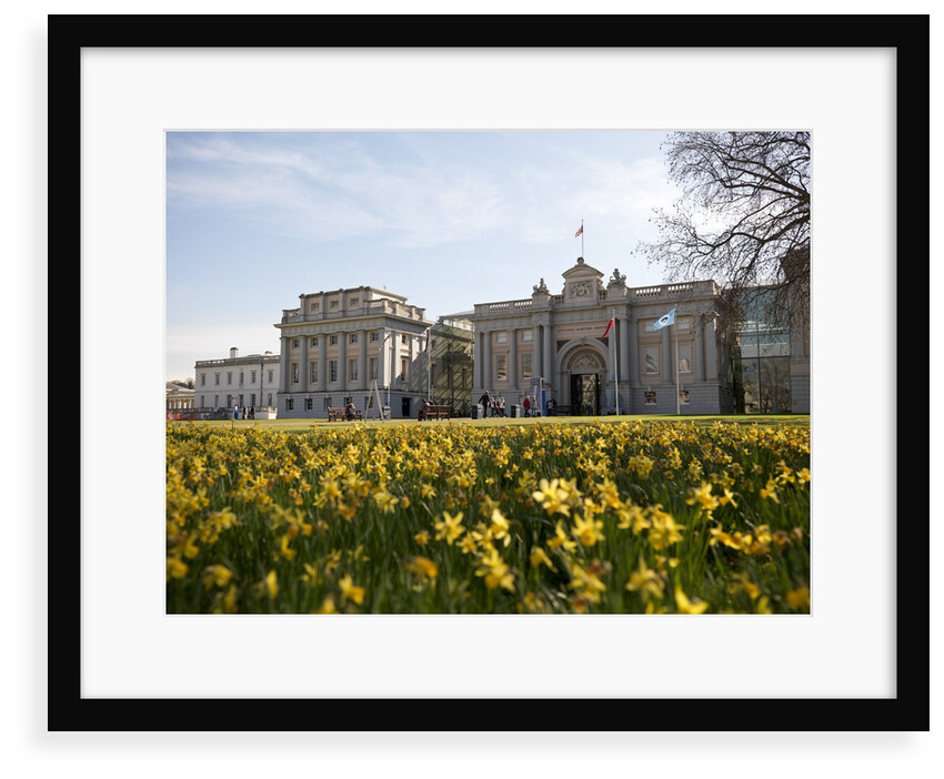 Exterior of the National Maritime Museum, Greenwich in spring by National Maritime Museum
