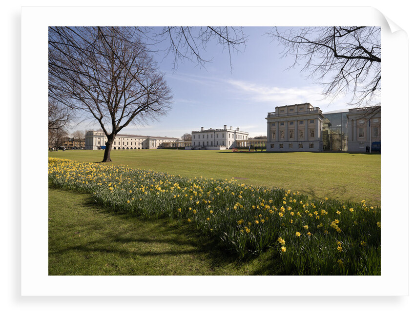 View of National Maritime Museum and Queen's House from Stanhope Gate by National Maritime Museum