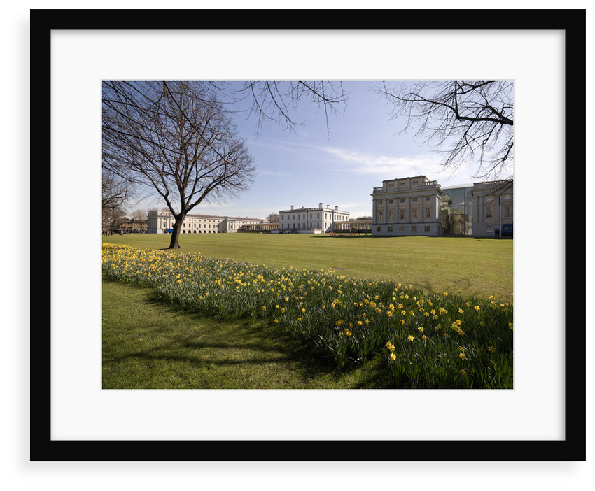 View of National Maritime Museum and Queen's House from Stanhope Gate by National Maritime Museum
