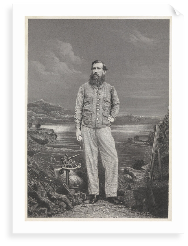 John Hanning Speke (1827-1864) by S. Hollyer