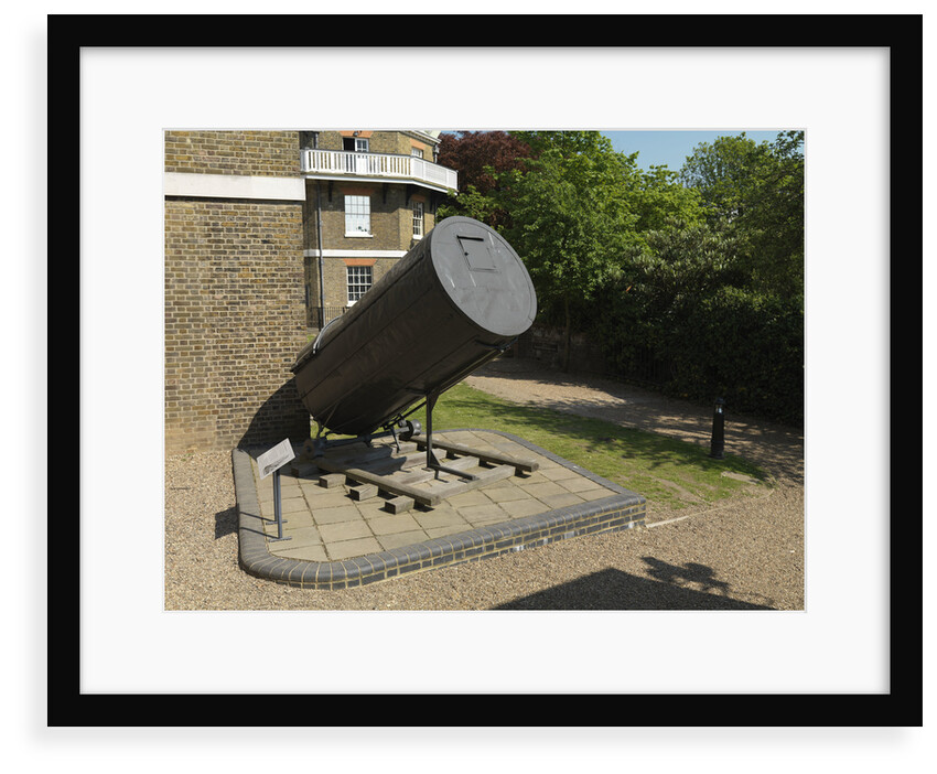 40-foot Herschelian (reflector) telescope tube remains by William Herschel