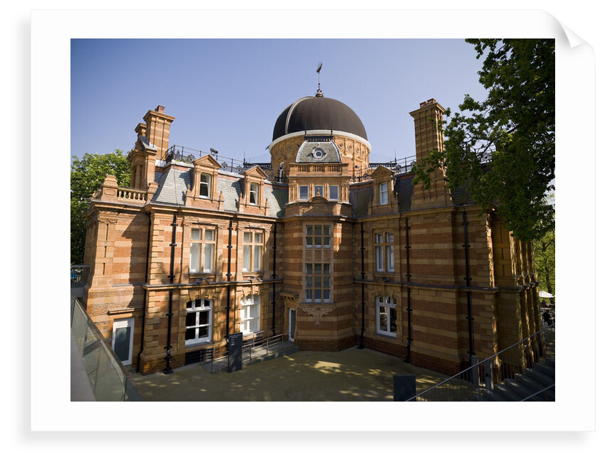 Exterior of the astronomy centre of the Royal Observatory, Greenwich by National Maritime Museum