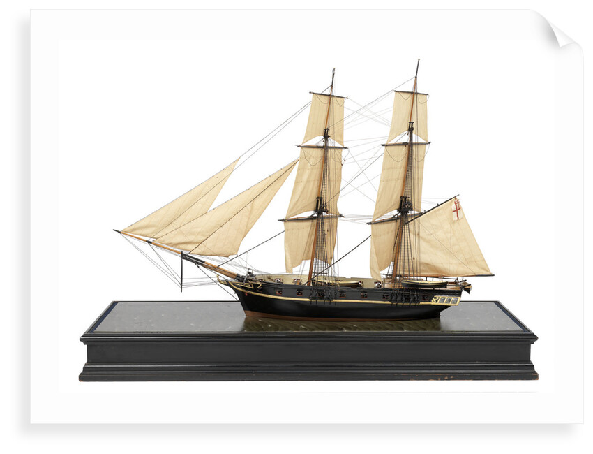 Brig of 14-guns 'Orion' (1830) by Thomas W. Smith