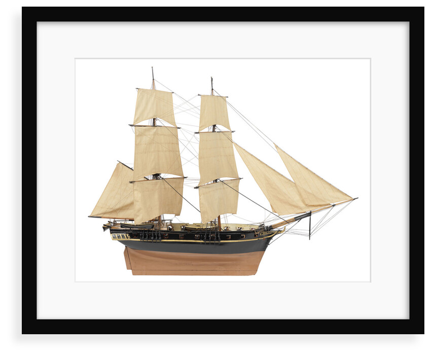 Brig of 14-guns 'Orion' (1830) by Thomas W. Smith