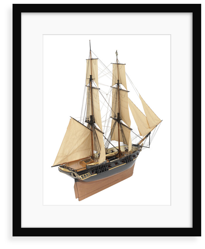 Brig of 14-guns 'Orion' (1830) by Thomas W. Smith