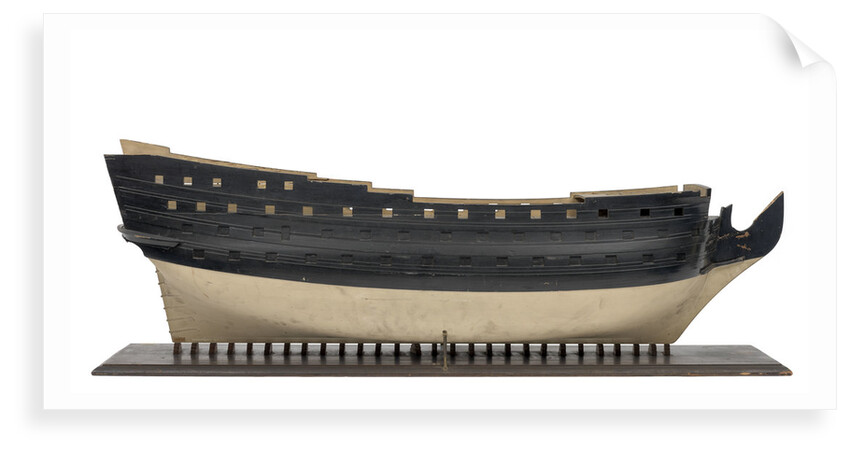 First rate warship, 100 guns by unknown