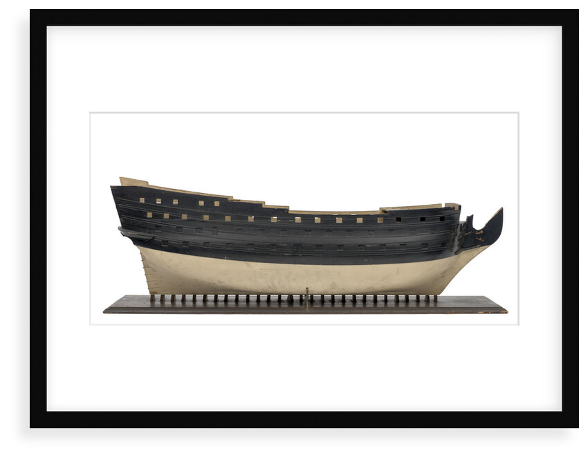 First rate warship, 100 guns by unknown