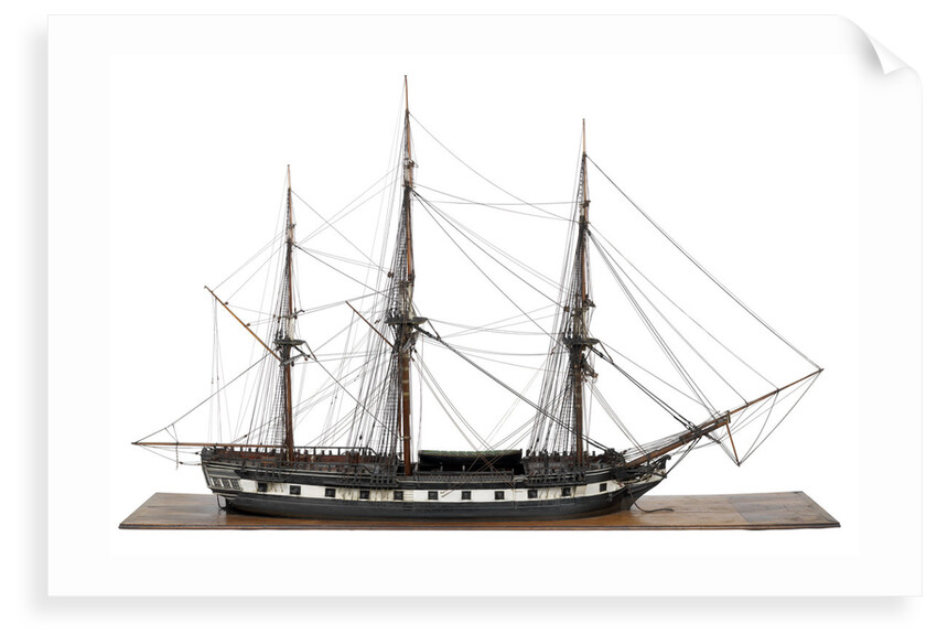 Ship of 20 guns by unknown