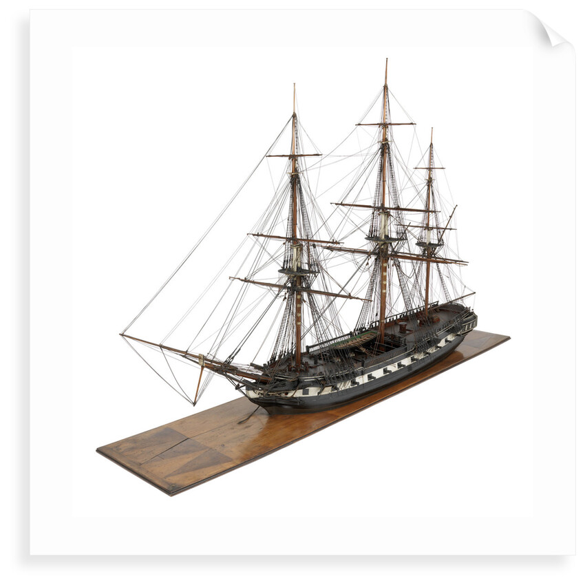 Ship of 20 guns by unknown