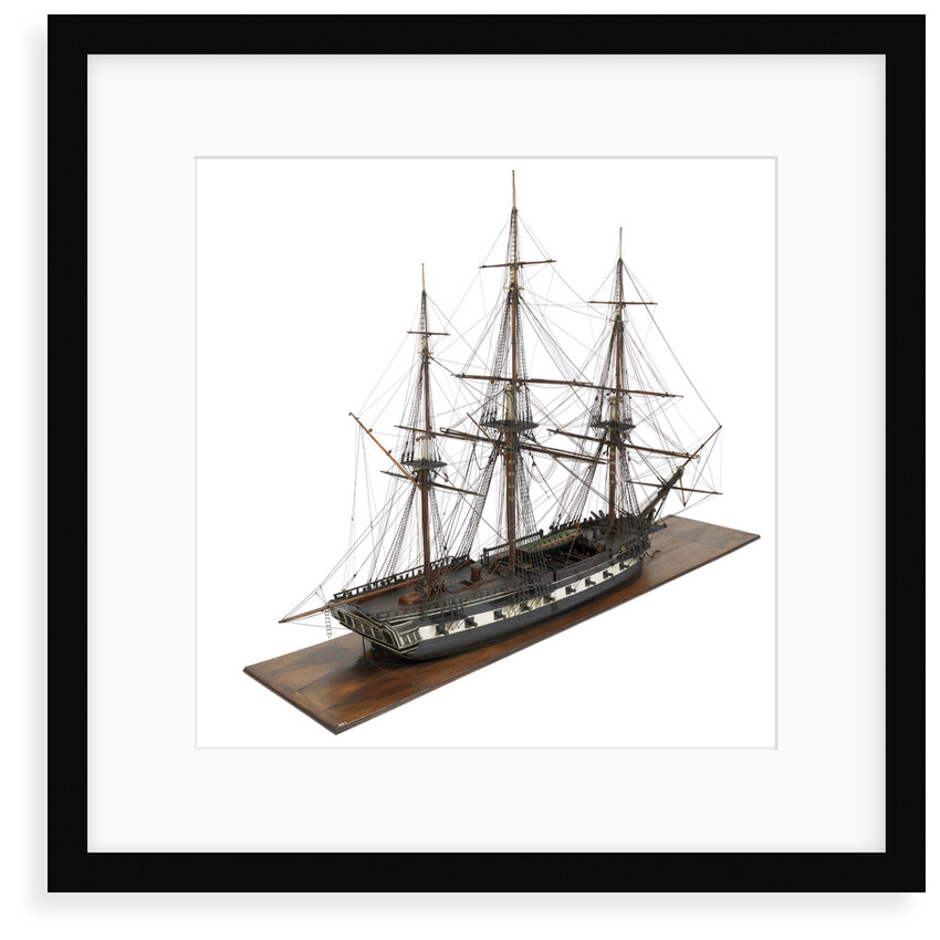 Ship of 20 guns by unknown