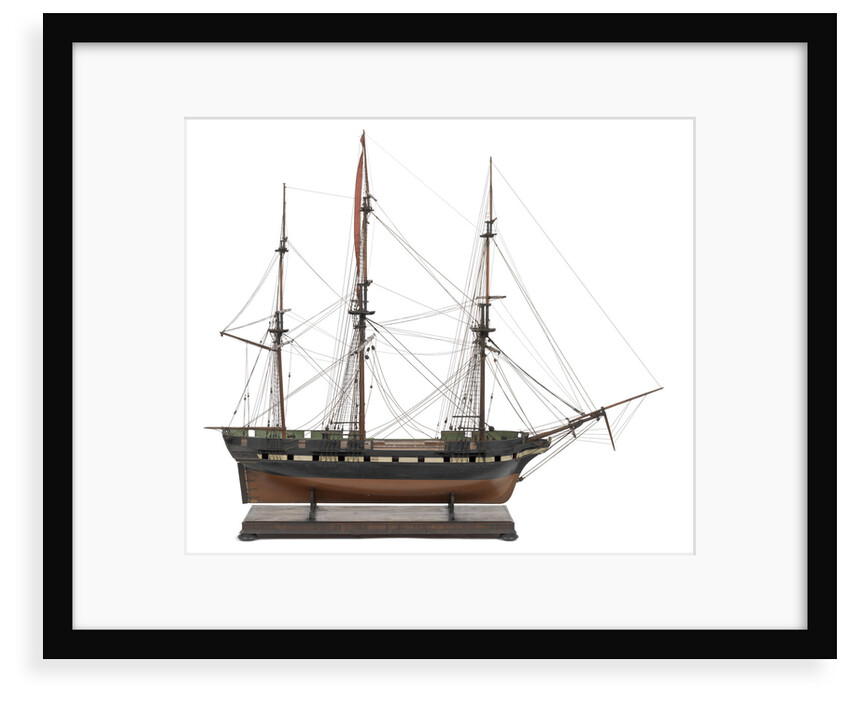 Sloop and sixth rate warship HMS 'Actaeon' (1831) 28 Guns by unknown