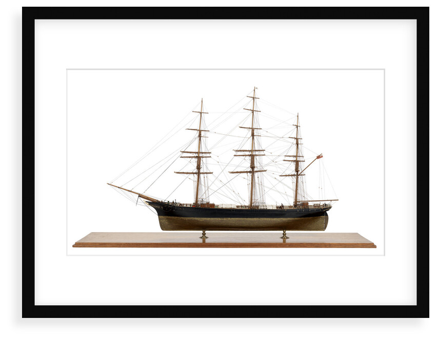 Full hull model of 'Sir Lancelot' (Br, 1865) by unknown