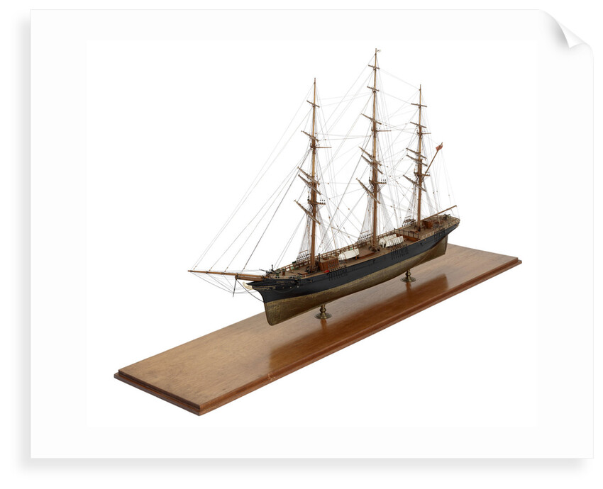 Full hull model of 'Sir Lancelot' (Br, 1865) by unknown