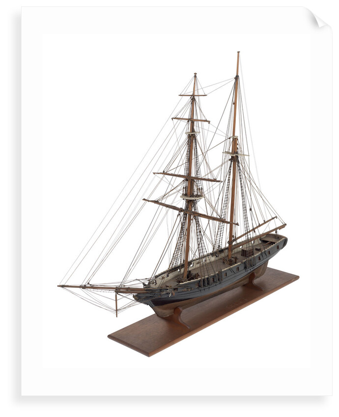 Brigantine, 10-12-guns by unknown
