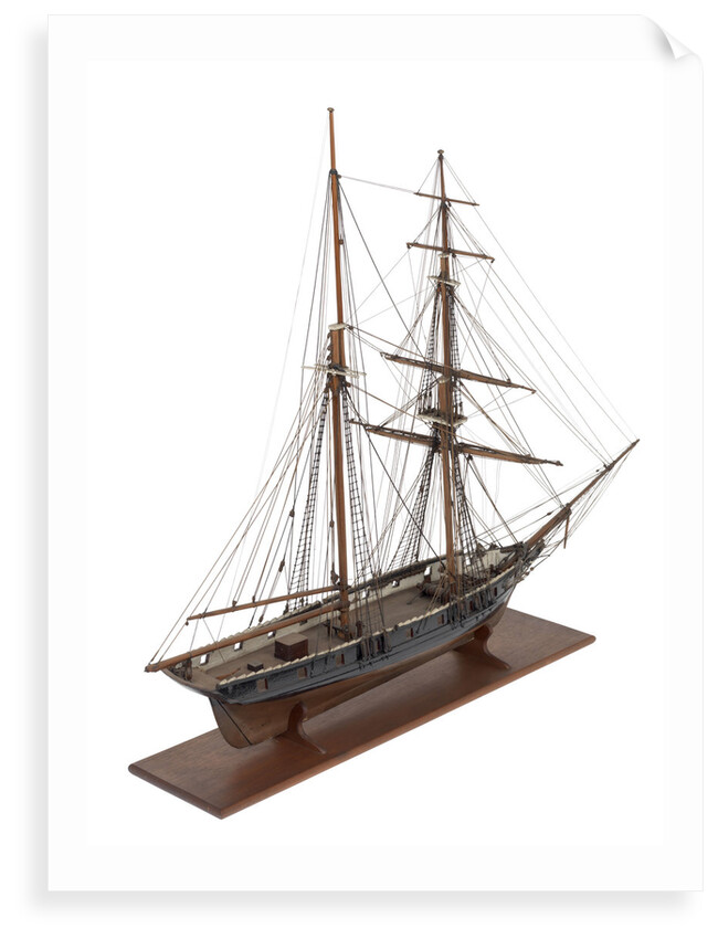 Brigantine, 10-12-guns by unknown