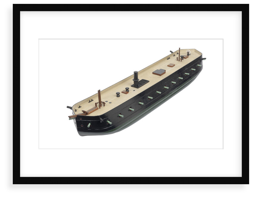 Floating battery HMS 'Thunderbolt' (1856) by Samuda Brothers