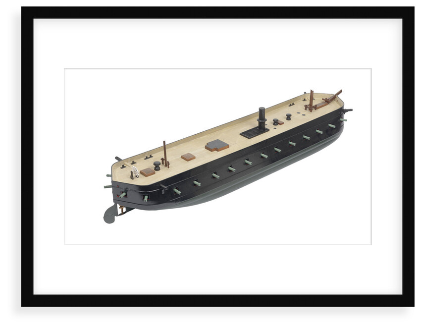 Floating battery HMS 'Thunderbolt' (1856) by Samuda Brothers