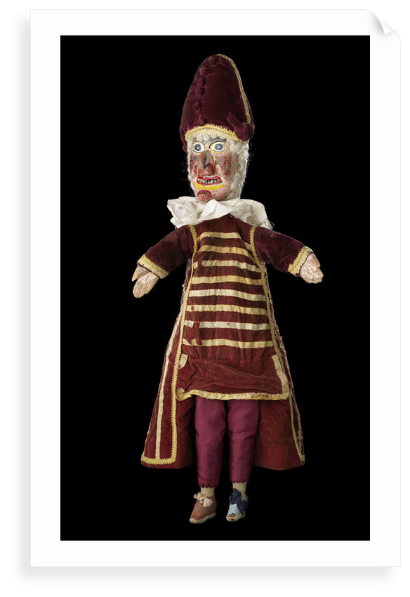 Puppet, part of Punch and Judy set by unknown