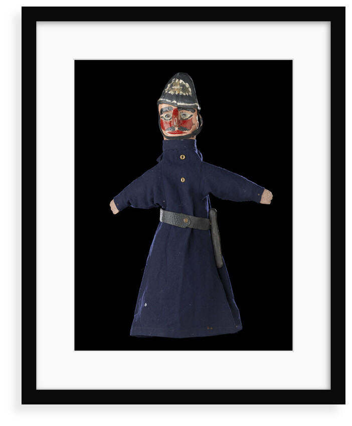 Puppet 'Policeman', part of Punch and Judy set by unknown