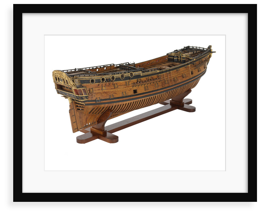 Warship (circa 1705) by unknown