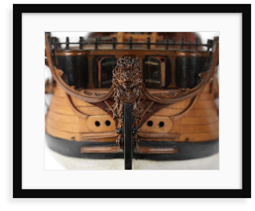 A model of a warship (1741), sixth rate, sloop, 24 guns by unknown