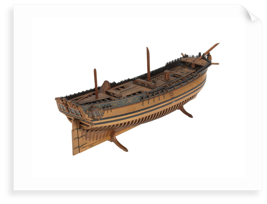 Navy Board model of yacht 'Plymouth' (1755) by unknown