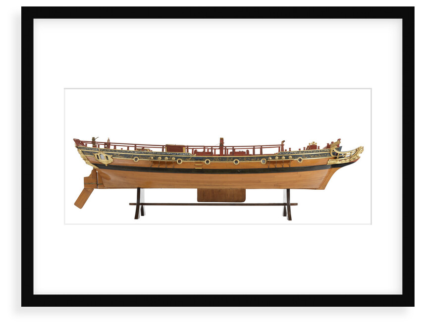 Ship of 80-guns, three-decker 2nd rate by unknown