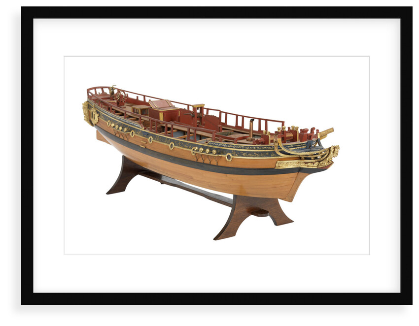 Ship of 80-guns, three-decker 2nd rate by unknown
