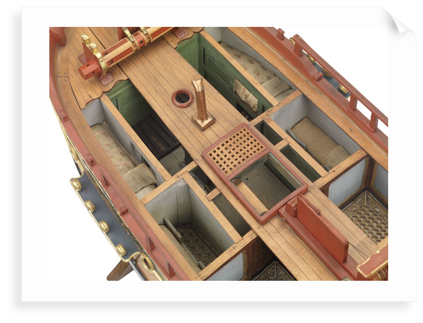 Ship of 80 guns, three-decker 2nd rate by unknown