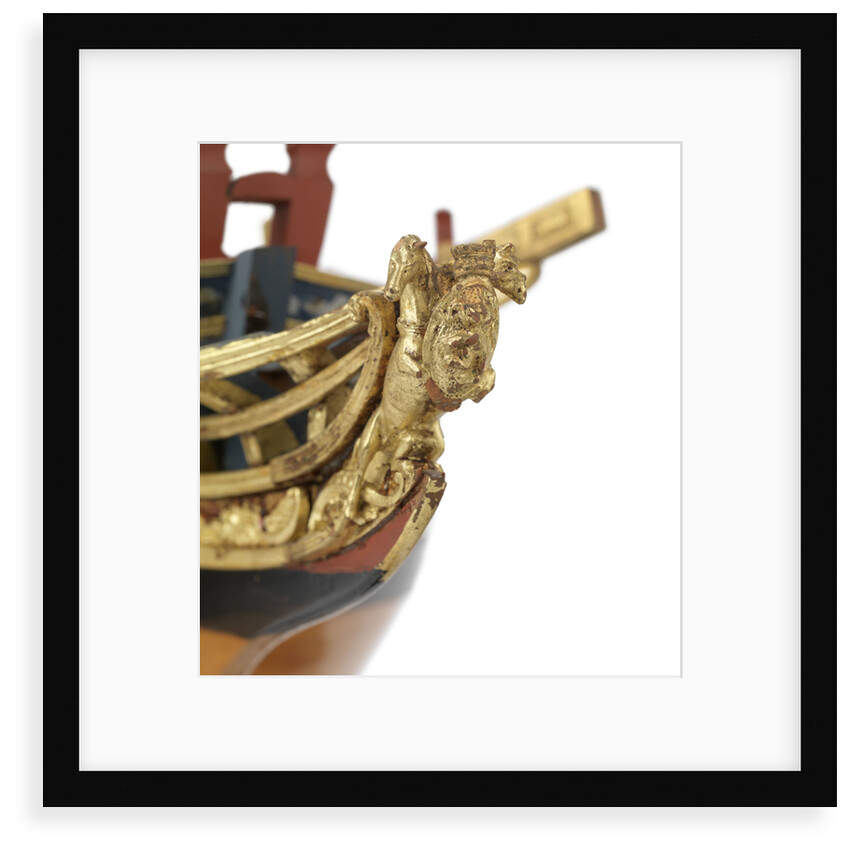 Ship of 80 guns, three-decker 2nd rate by unknown