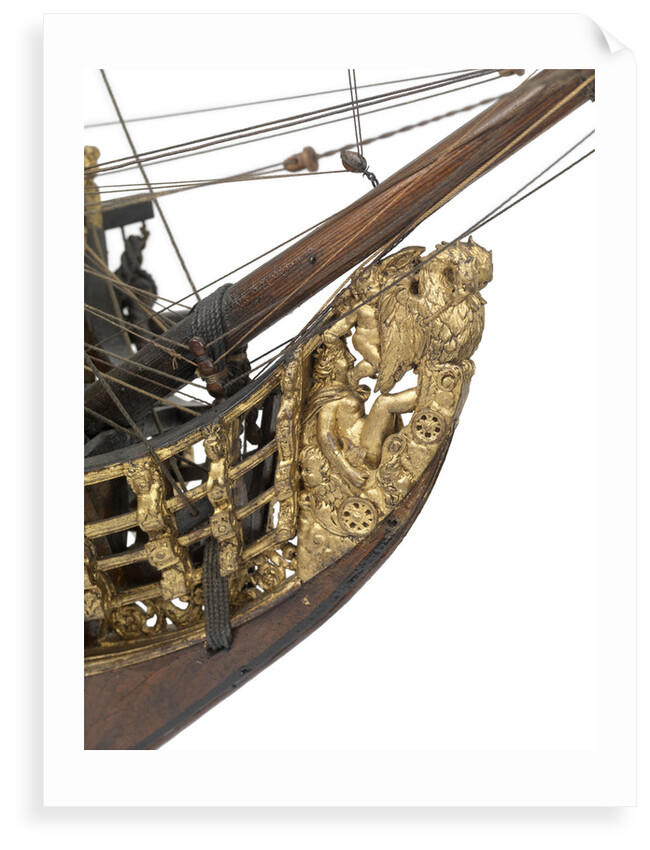 Navy board model of warship 'St Michael (1669)', 98 guns, 1st rate by unknown