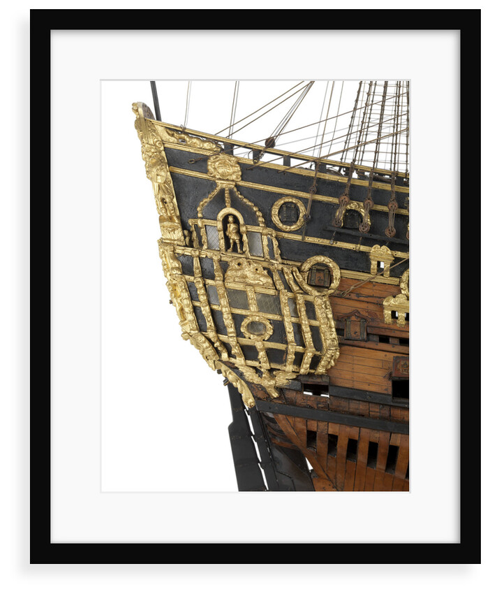 Ship of 90-guns by unknown