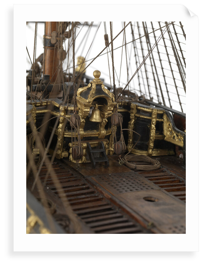 Ship of 90-guns by unknown