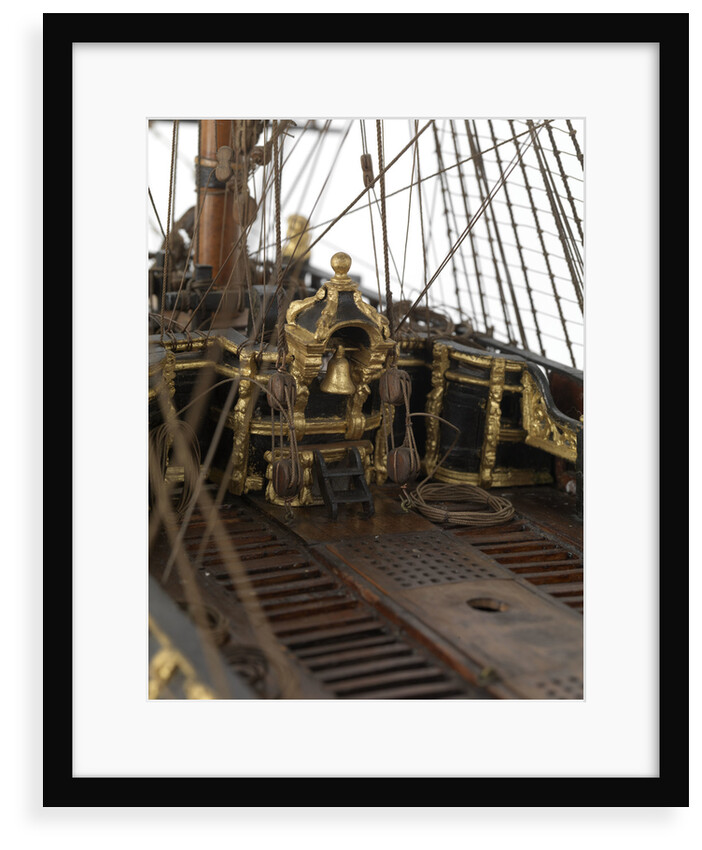 Ship of 90-guns by unknown
