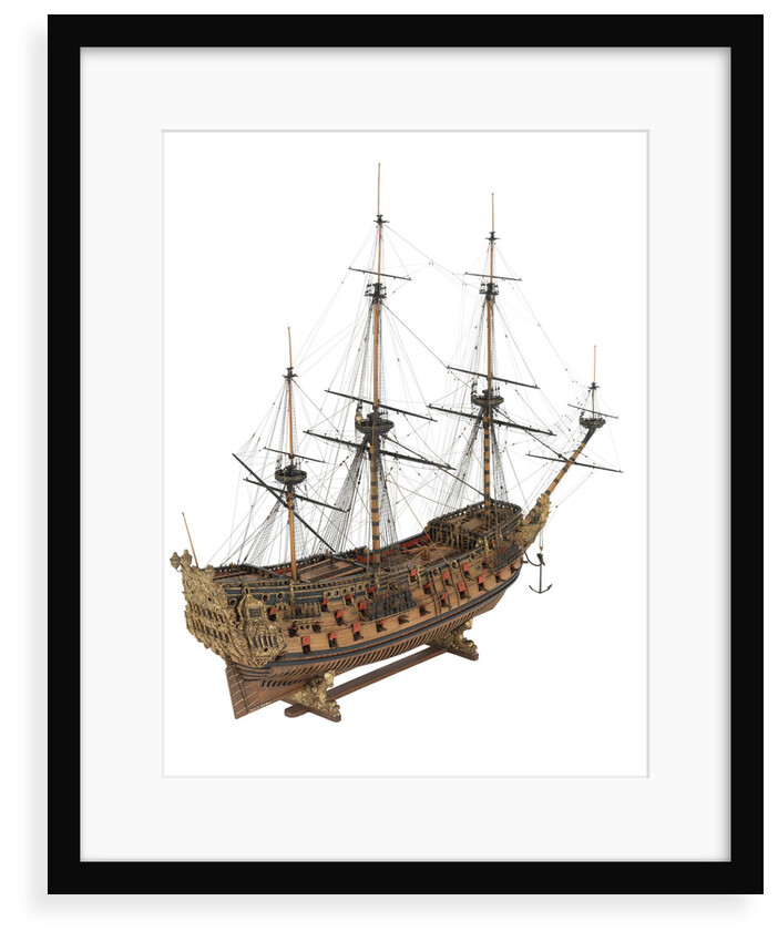 Model of 'Naseby', 80-86-guns by Robert Spence