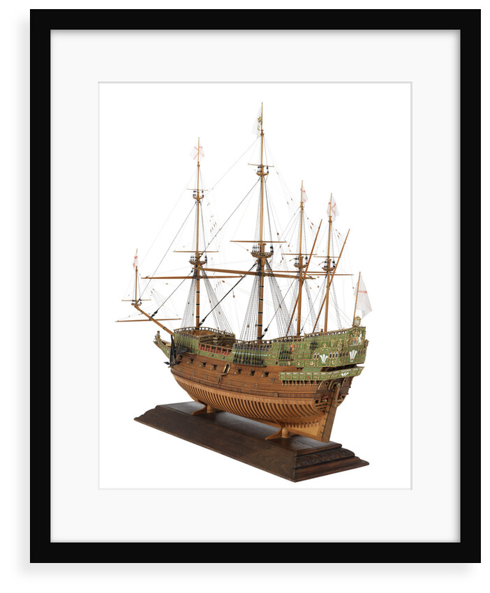 'Prince Royal' (fl.1610); Warship; 55 guns by Basil Grenville Peter