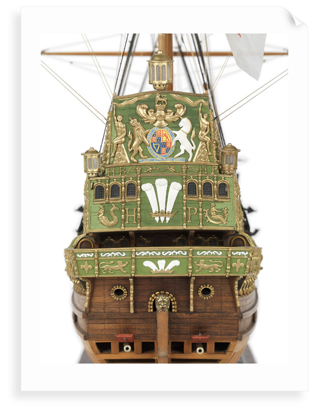'Prince Royal' (fl.1610); Warship; 55 guns by Basil Grenville Peter