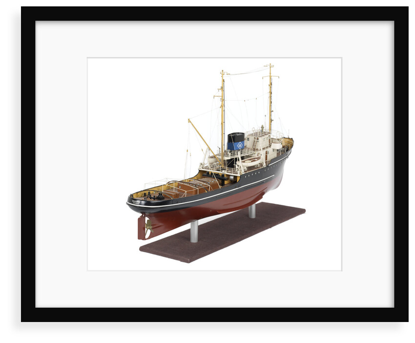 Full hull model of salvage tug 'Salvonia' (1951) by Unknown