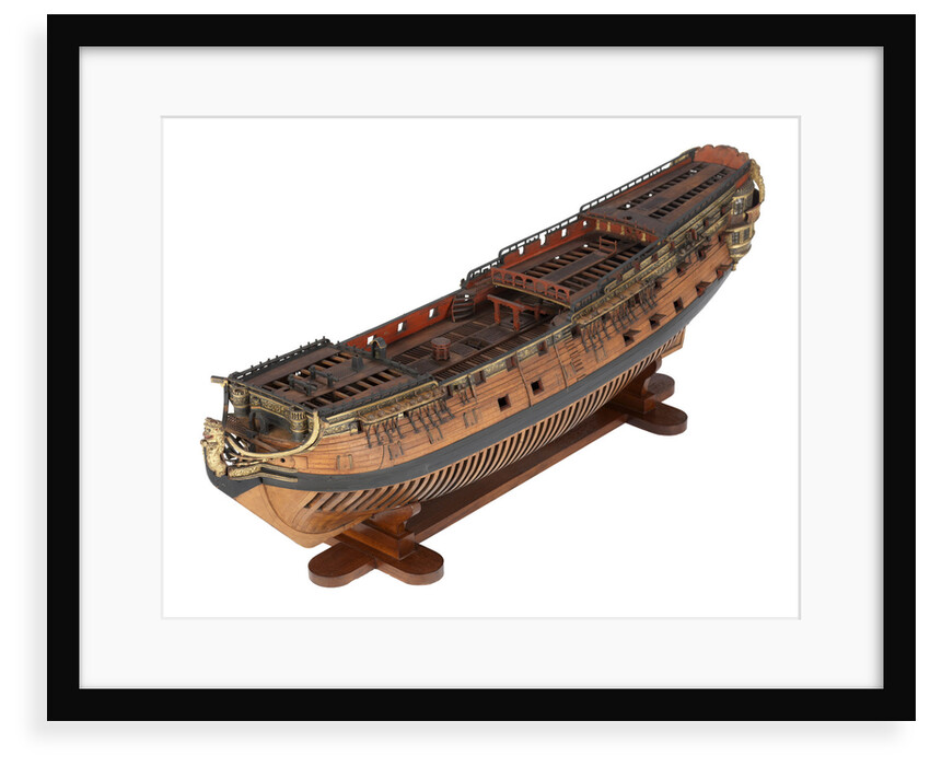 Warship (1725), 70 guns, 3rd rate by unknown