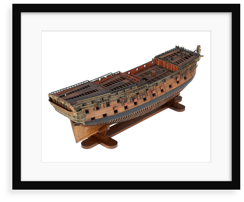 Warship (1725), 70 guns, 3rd rate by unknown