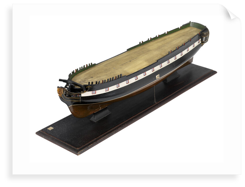 Model of the 'Modeste' (1786); Warship; French; Frigate; 32 guns by unknown