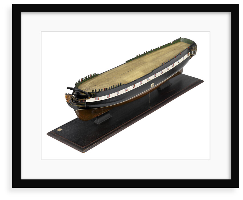 Model of the 'Modeste' (1786); Warship; French; Frigate; 32 guns by unknown