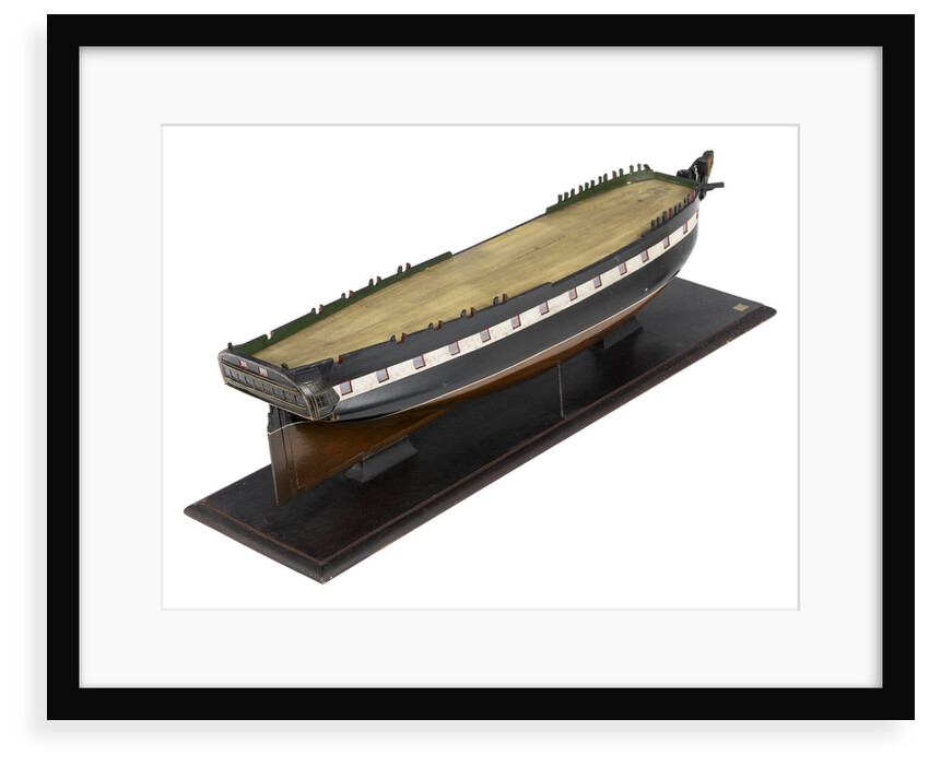 Model of the 'Modeste' (1786); Warship; French; Frigate; 32 guns by unknown
