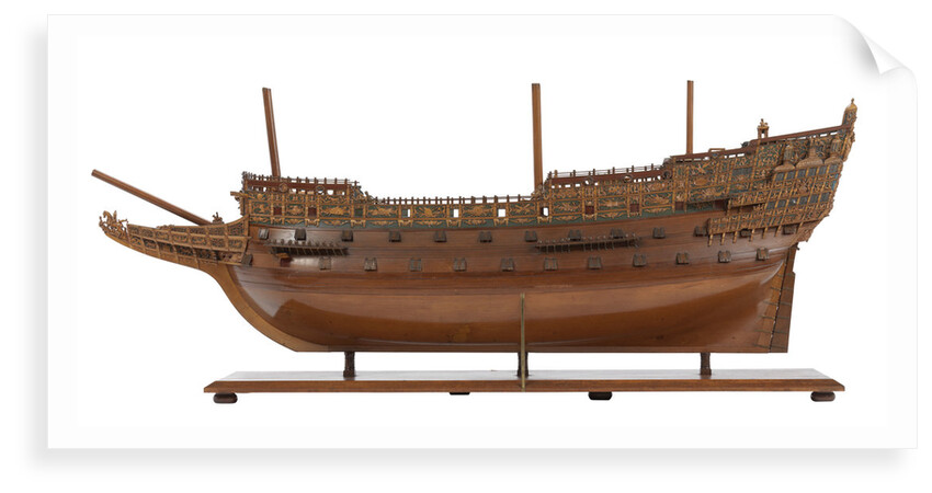 'Sovereign of the Seas', 100 guns by unknown