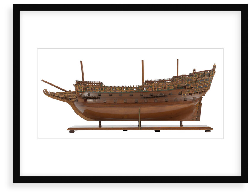 'Sovereign of the Seas', 100 guns by unknown
