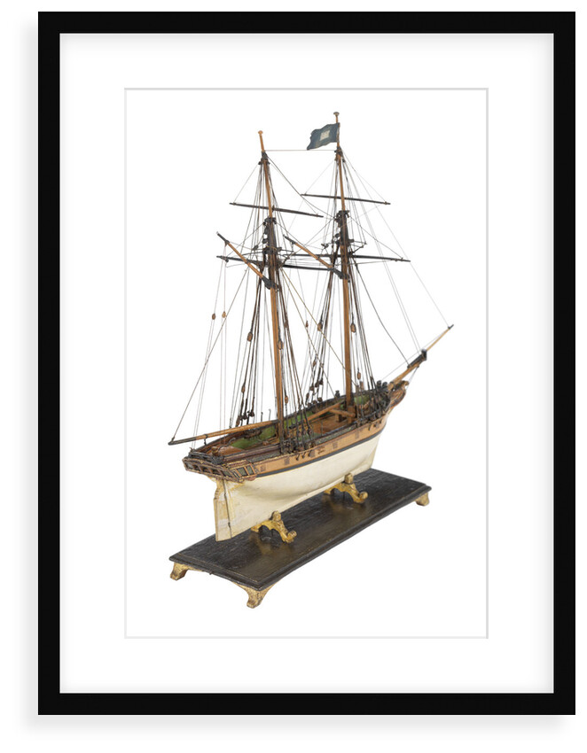 Cargo schooner by unknown