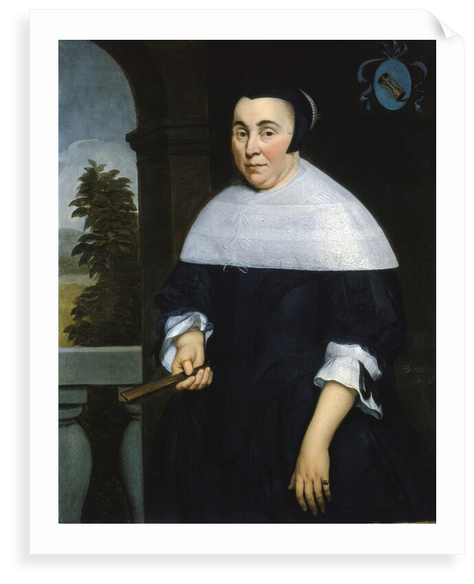 Portrait of Anna van Gelder by Hendrick Berckman